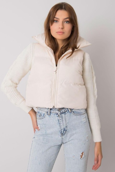 Kamizelka Model EM-KZ-898.30 Ecru - Ex Moda Ex Moda Kamizelka Model EM-KZ-898.30 Ecru - Ex Moda Ex Moda