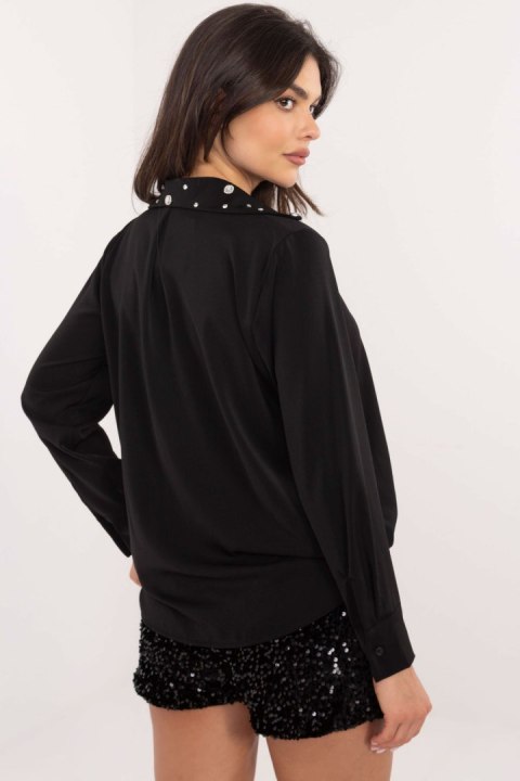 Koszula Damska Model DHJ-KS-15260.96 Black - Italy Moda Italy Moda Koszula Damska Model DHJ-KS-15260.96 Black - Italy Moda Italy Moda