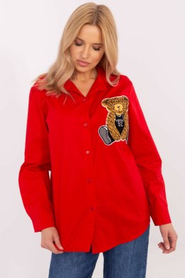 Koszula Damska Model DHJ-KS-20169.16P Red - Italy Moda Italy Moda