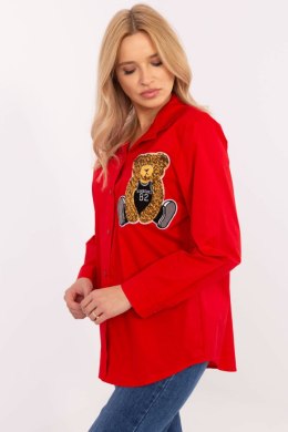 Koszula Damska Model DHJ-KS-20169.16P Red - Italy Moda Italy Moda
