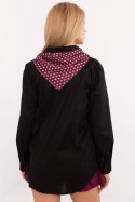 Koszula Damska Model DHJ-KS-20172.36P Black - Italy Moda Italy Moda Koszula Damska Model DHJ-KS-20172.36P Black - Italy Moda Italy Moda