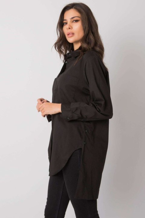 Koszula Damska Model EM-KS-001.46 Black - Ex Moda Ex Moda Koszula Damska Model EM-KS-001.46 Black - Ex Moda Ex Moda