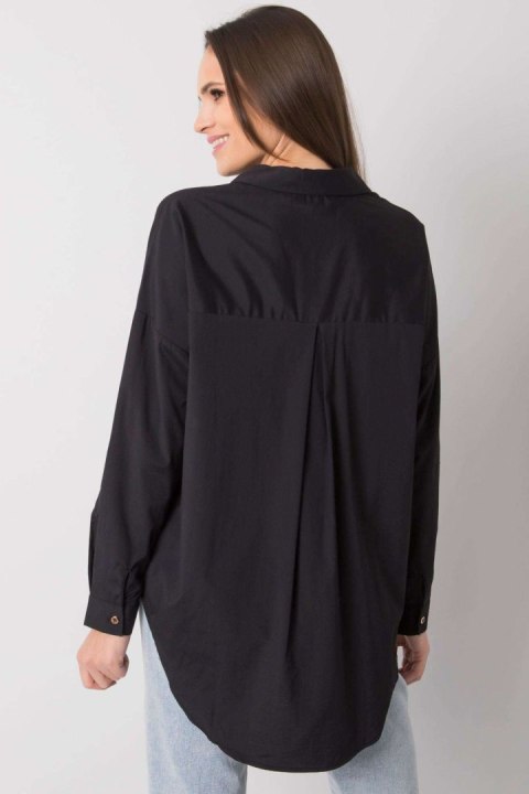Koszula Damska Model EM-KS-004.42 Black - Ex Moda Ex Moda Koszula Damska Model EM-KS-004.42 Black - Ex Moda Ex Moda