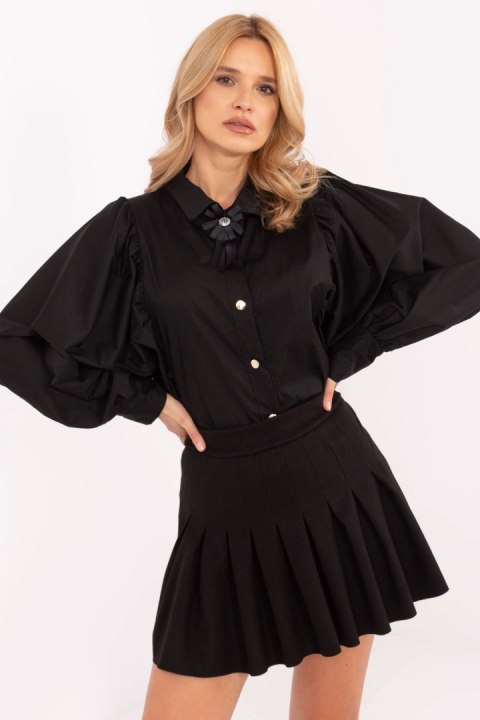 Koszula Damska Model MI-KS-C233.70 Black - Italy Moda Italy Moda Koszula Damska Model MI-KS-C233.70 Black - Italy Moda Italy Moda