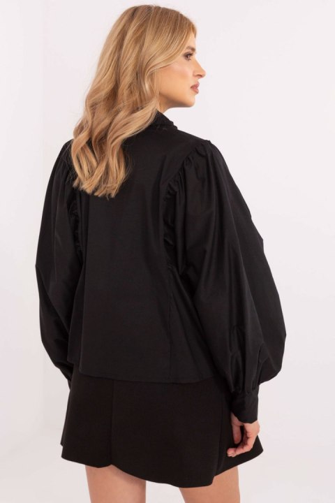 Koszula Damska Model MI-KS-C233.70 Black - Italy Moda Italy Moda Koszula Damska Model MI-KS-C233.70 Black - Italy Moda Italy Moda