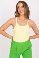 Koszulka Top Model EM-TP-585.78 Light Yellow - Ex Moda Ex Moda Koszulka Top Model EM-TP-585.78 Light Yellow - Ex Moda Ex Moda