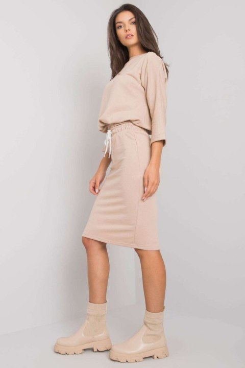 Spódnica Komplet Model EM-KMPL-621.21P Beige - Ex Moda Ex Moda Spódnica Komplet Model EM-KMPL-621.21P Beige - Ex Moda Ex Moda