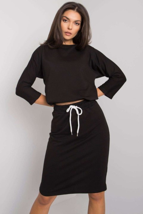 Spódnica Komplet Model EM-KMPL-621.21P Black - Ex Moda Ex Moda Spódnica Komplet Model EM-KMPL-621.21P Black - Ex Moda Ex Moda