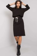 Spódnica Komplet Model EM-KMPL-621.21P Black - Ex Moda Ex Moda Spódnica Komplet Model EM-KMPL-621.21P Black - Ex Moda Ex Moda