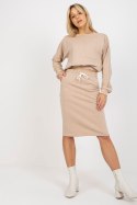 Spódnica Komplet Model EM-KMPL-644.18P Beige - Ex Moda Ex Moda Spódnica Komplet Model EM-KMPL-644.18P Beige - Ex Moda Ex Moda