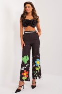 Spodnie Damskie Model DHJ-SP-18857.31 Black - Italy Moda Italy Moda