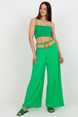 Spodnie Damskie Model DHJ-SP-8387.57 Green - Italy Moda Italy Moda