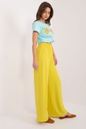 Spodnie Damskie Model DHJ-SP-8390.70 Dark Yellow - Italy Moda Italy Moda Spodnie Damskie Model DHJ-SP-8390.70 Dark Yellow - Italy Moda Italy Moda
