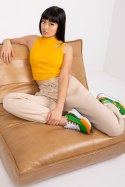Spodnie Dresowe Model EM-DR-712.39P Beige - Ex Moda Ex Moda Spodnie Dresowe Model EM-DR-712.39P Beige - Ex Moda Ex Moda