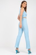 Spodnie Komplet Model DHJ-KMPL-9587.82 Light Blue - Italy Moda Italy Moda Spodnie Komplet Model DHJ-KMPL-9587.82 Light Blue - Italy Moda Italy Moda