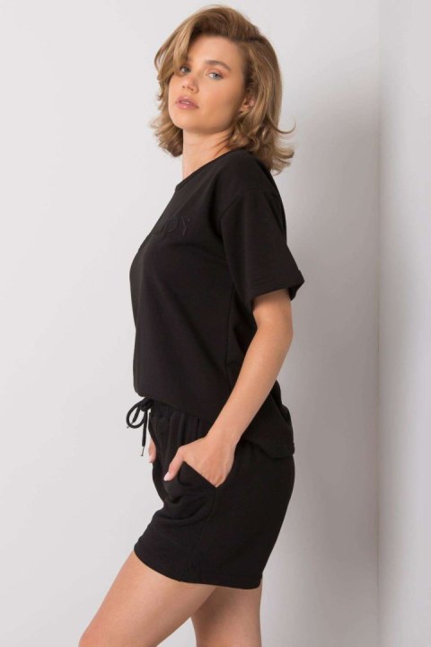 Spodnie Komplet Model EM-KMPL-599.12 Black - Ex Moda Ex Moda Spodnie Komplet Model EM-KMPL-599.12 Black - Ex Moda Ex Moda