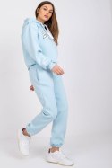 Spodnie Komplet Model EM-KMPL-720.01 Błękit - Ex Moda Ex Moda Spodnie Komplet Model EM-KMPL-720.01 Błękit - Ex Moda Ex Moda