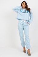 Spodnie Komplet Model EM-KMPL-720.01 Light Blue - Ex Moda Ex Moda Spodnie Komplet Model EM-KMPL-720.01 Light Blue - Ex Moda Ex Moda