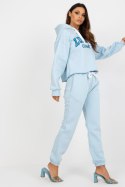 Spodnie Komplet Model EM-KMPL-720.01 Light Blue - Ex Moda Ex Moda Spodnie Komplet Model EM-KMPL-720.01 Light Blue - Ex Moda Ex Moda