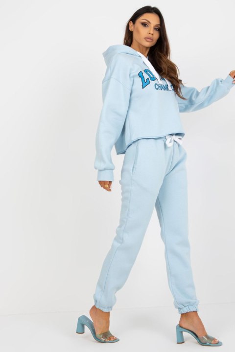 Spodnie Komplet Model EM-KMPL-720.01 Light Blue - Ex Moda Ex Moda Spodnie Komplet Model EM-KMPL-720.01 Light Blue - Ex Moda Ex Moda