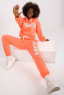 Spodnie Komplet Model EM-KMPL-734.35P Fluo Orange - Ex Moda Ex Moda Spodnie Komplet Model EM-KMPL-734.35P Fluo Orange - Ex Moda Ex Moda