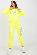 Spodnie Komplet Model EM-KMPL-734.35P Fluo Yellow - Ex Moda Ex Moda Spodnie Komplet Model EM-KMPL-734.35P Fluo Yellow - Ex Moda Ex Moda