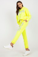 Spodnie Komplet Model EM-KMPL-734.35P Fluo Yellow - Ex Moda Ex Moda Spodnie Komplet Model EM-KMPL-734.35P Fluo Yellow - Ex Moda Ex Moda