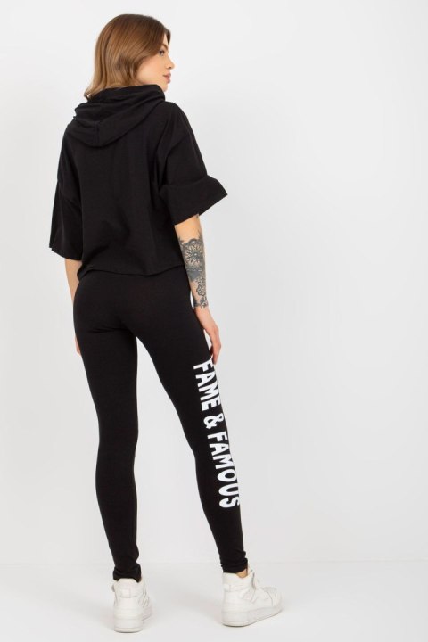 Spodnie Komplet Model EM-KMPL-735.10 Black - Ex Moda Ex Moda Spodnie Komplet Model EM-KMPL-735.10 Black - Ex Moda Ex Moda