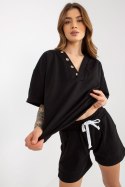 Spodnie Komplet Model EM-KMPL-743.27X Black - Ex Moda Ex Moda Spodnie Komplet Model EM-KMPL-743.27X Black - Ex Moda Ex Moda