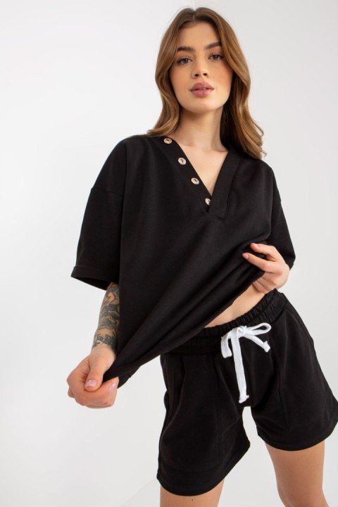 Spodnie Komplet Model EM-KMPL-743.27X Black - Ex Moda Ex Moda Spodnie Komplet Model EM-KMPL-743.27X Black - Ex Moda Ex Moda