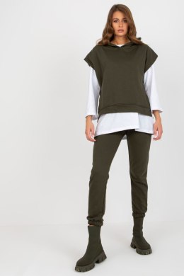 Spodnie Komplet Model EM-KMPL-764.64 Khaki - Ex Moda Ex Moda