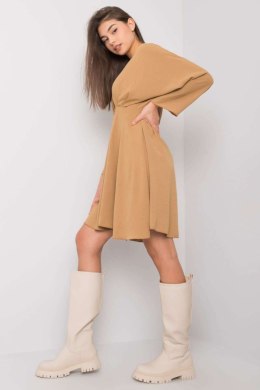 Sukienka Model DHJ-SK-11981B.19 Dark Beige - Italy Moda Italy Moda