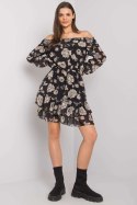 Sukienka Model DHJ-SK-15015.56P Black/Beige - Italy Moda Italy Moda