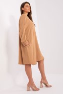 Sukienka Model DHJ-SK-15506A.94P Camel - Italy Moda Italy Moda Sukienka Model DHJ-SK-15506A.94P Camel - Italy Moda Italy Moda