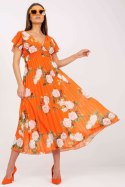 Sukienka Model DHJ-SK-15722.67P Orange - Italy Moda Italy Moda Sukienka Model DHJ-SK-15722.67P Orange - Italy Moda Italy Moda
