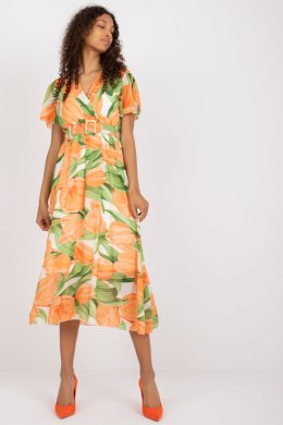 Sukienka Model DHJ-SK-15967.54P Orange - Italy Moda Italy Moda