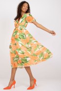 Sukienka Model DHJ-SK-15967.54P Orange - Italy Moda Italy Moda Sukienka Model DHJ-SK-15967.54P Orange - Italy Moda Italy Moda