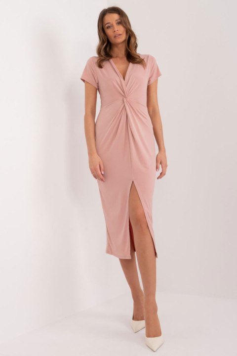 Sukienka Model DHJ-SK-17302K.93 Dark Pink - Italy Moda Italy Moda Sukienka Model DHJ-SK-17302K.93 Dark Pink - Italy Moda Italy Moda