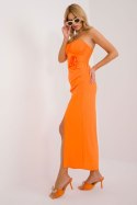 Sukienka Model DHJ-SK-18992.62 Orange - Italy Moda Italy Moda Sukienka Model DHJ-SK-18992.62 Orange - Italy Moda Italy Moda