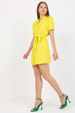 Sukienka Model DHJ-SK-A6311.39 Yellow - Italy Moda Italy Moda