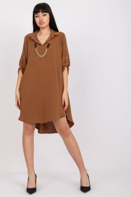 Sukienka Model DHJ-SK-V2209.94 Brown - Italy Moda Italy Moda
