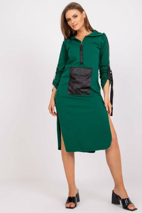 Sukienka Model EM-BL-556.30 Dark Green - Ex Moda Ex Moda Sukienka Model EM-BL-556.30 Dark Green - Ex Moda Ex Moda