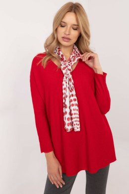 Sweter Damski Model DHJ-BZ-19226.91Red - Italy Moda Italy Moda