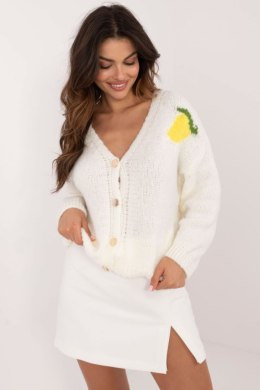 Sweter Damski Model MI-SW-2108.92 Ecru - Italy Moda Italy Moda