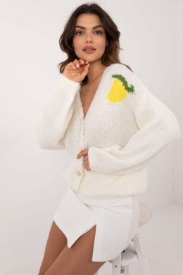 Sweter Damski Model MI-SW-2108.92 Ecru - Italy Moda Italy Moda