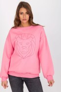 Bluza Damska Model EM-BL-617-4.41P Pink - Ex Moda Ex Moda Bluza Damska Model EM-BL-617-4.41P Pink - Ex Moda Ex Moda