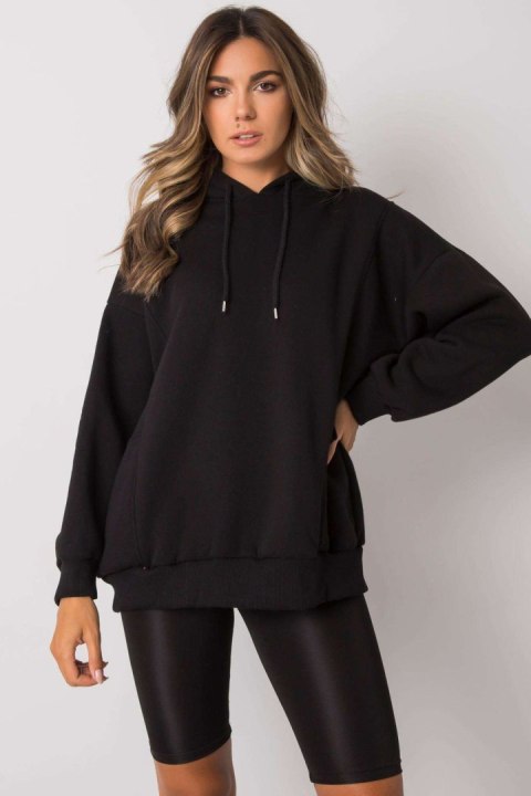 Bluza Damska Model EM-BL-631.60 Black - Ex Moda Ex Moda Bluza Damska Model EM-BL-631.60 Black - Ex Moda Ex Moda