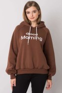 Bluza Damska Model EM-BL-651/1.21X Brown - Ex Moda Ex Moda Bluza Damska Model EM-BL-651/1.21X Brown - Ex Moda Ex Moda