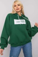 Bluza Damska Model EM-BL-651/2.41X Dark Green - Ex Moda Ex Moda Bluza Damska Model EM-BL-651/2.41X Dark Green - Ex Moda Ex Moda