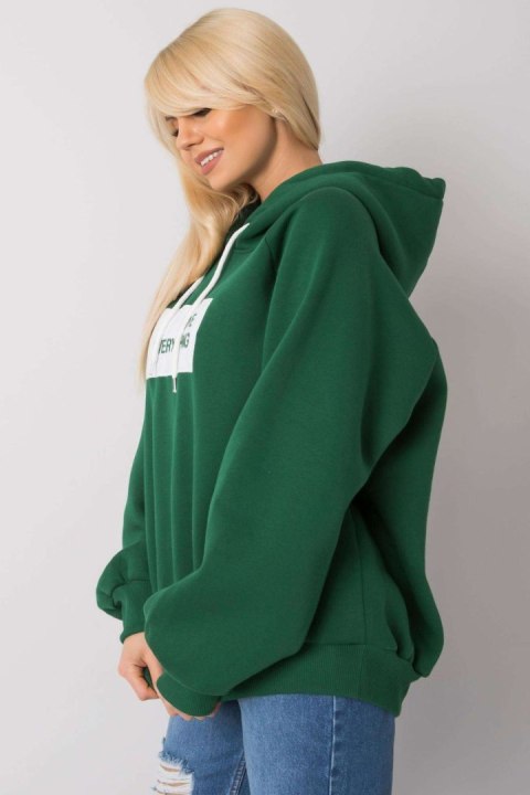 Bluza Damska Model EM-BL-651/2.41X Dark Green - Ex Moda Ex Moda Bluza Damska Model EM-BL-651/2.41X Dark Green - Ex Moda Ex Moda